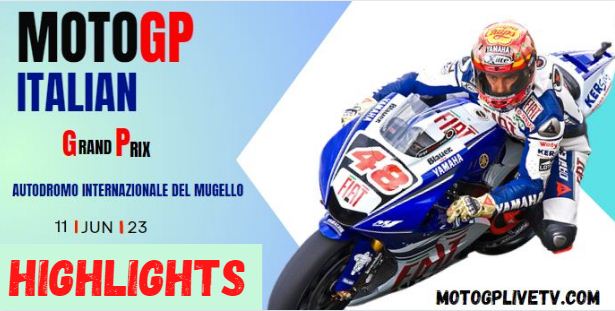 MOTOGP Italy FULL RACE VIDEO HIGHLIGHTS