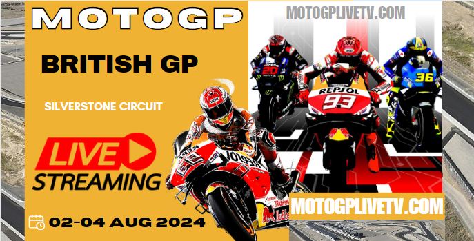 (MotoGP) 2024 British Grand Prix Practice Live Stream slider