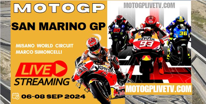 (Moto2) 2024 San Marino Grand Prix Race Live Stream