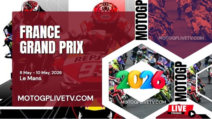 MotoGP French GP TV Live Stream At Le Mans